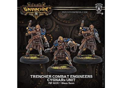 Cygnar Trencher Combat Engineers 