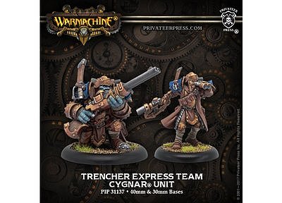 Cygnar Trencher Express Team 