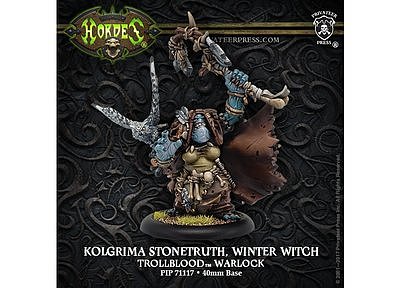 Trollbloods Kolgrima Stonetruth, Winter Witch 