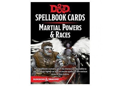 Dungeons & Dragons 5th Edition RPG: Martial Powers & Races Spellbook Deck Dungeons & Dragons 5th Edition RPG: Martial Powers & Races Spellbook Deck