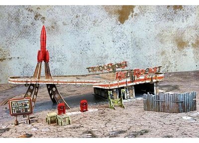 Fallout: Wasteland Warfare - Red Rocket Scenic Set 
