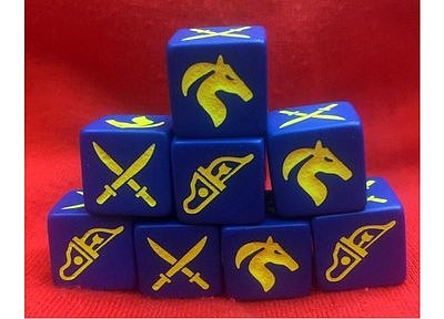 SD10 SAGA Eastern Dice - Huns / Pagan Peoples / Eastern Princes / Mongols (8) 