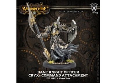 Cryx Bane Knight Officer– Cryx Command Attachment 
