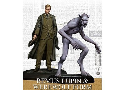 HPMAG08 Harry Potter Miniature Game: Remus Lupin and Werewolf Form Pack 