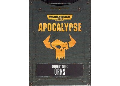 Apocalypse Datasheet Cards: Orks (English) 