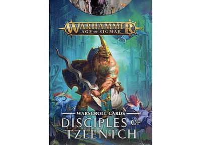 Warscroll Cards: Disciples of Tzeentch (English) １月１１日発売