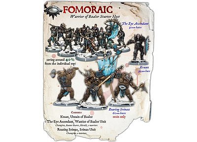 Fomoraic Warriors of Baalor Infantry Starter Host 