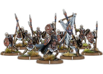 The Dead of Black Barrow, Wihtgār Unit (10x warriors w cmd) 