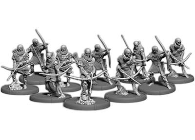 The Sinners of Chessell Barrow, Wihtboḡa Unit (10x warriors) 