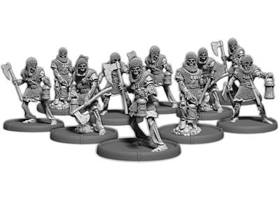The Betrayers of Ceafor Barrow, Wihtax Unit (10x warriors) 