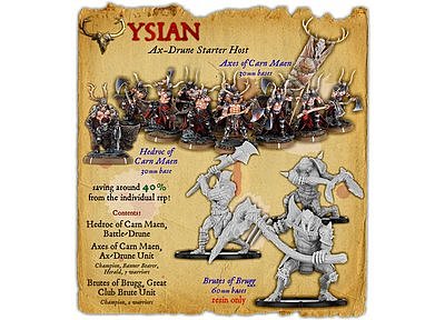 Ysian Ax-Drune Infantry Starter Host 