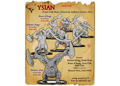 イシアン：グレイトクラブ・カルト・ブルート・モンストラス・インファントリー・スターターホスト 