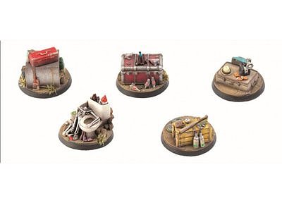 Fallout: Wasteland Warfare - Terrain Exp. Objective Markers 1 