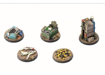 Fallout: Wasteland Warfare - Terrain Exp. Objective Markers 2 