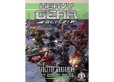 Heavy Gear Blitz - Tabletop Wargaming - Quick Start Rulebook Ver 3.0 (Softcover) 