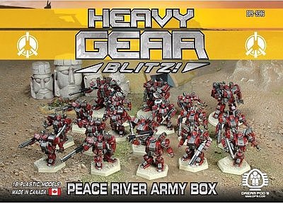 Peace River Army Box (18 plastic miniatures) 