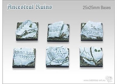Ancestral Ruins Bases - 25x25mm (5) 