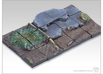 バトルグラウンド　スクウェア２５ｘ２５ｍｍ（ディオラマＡ１５個） 
