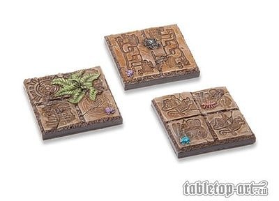 Lizard City Bases - 40x40mm (2) 