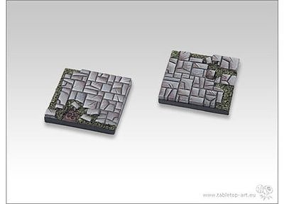 ストーンフロア　スクウェア４０ｘ４０ｍｍ（ランダム２個） 