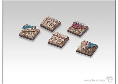 Temple of Isis Bases - 20x20mm (5) 