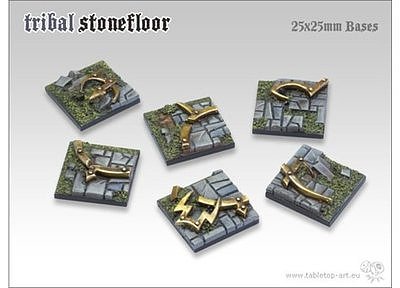 トライバル　スクウェア２５ｘ２５ｍｍ（ランダム５個） 