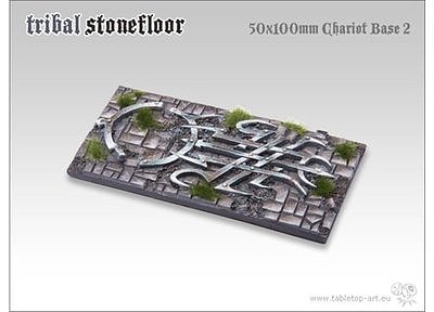 Tribal Stonefloor Bases - 50x100mm 2 