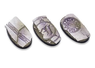Ancestral Ruins Bases Oval - 60mm (3) 