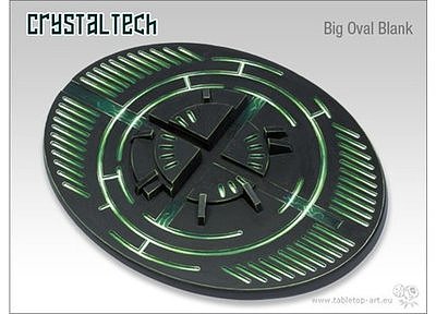 Crystal Tech Bases Oval - 120mm blank 1 