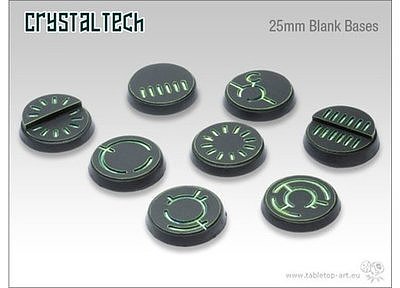 Crystal Tech Bases - 25mm blank (5) 
