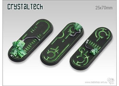 Crystal Tech Bases - 25x70mm (3) 