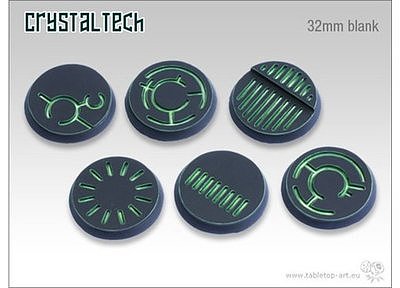 Crystal Tech Bases - 32mm blank (5) 