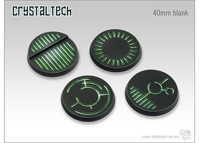 Crystal Tech Bases - 40mm blank (2) 