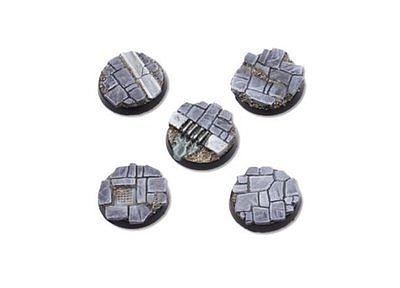 Dirty Old Town Bases - 25mm (5) 