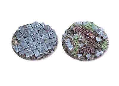 Viking raid bases - 40mm flat (2) 