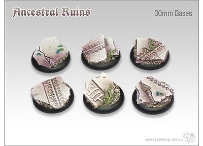 Ancestral Ruins Bases - 30mm RL (5) 