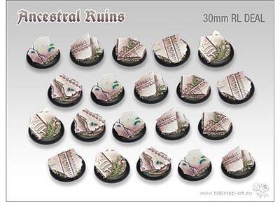 Ancestral Ruins Bases - 30mm RL DEAL (20) 