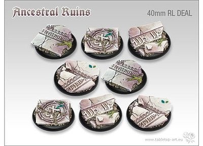 Ancestral Ruins Bases - 40mm RL DEAL (8) 