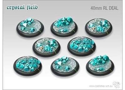 Crystal Field Bases - 40mm RL DEAL (8) 