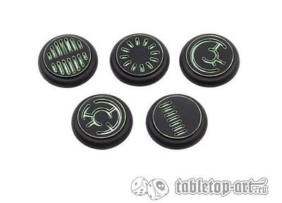 Crystal Tech Bases - 30mm RL BLANK (5) 