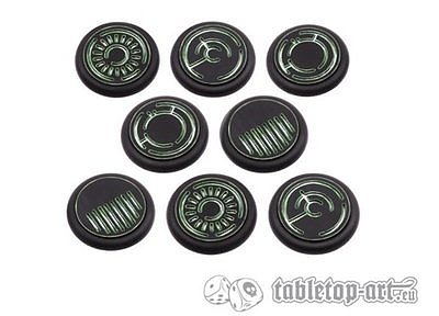 Crystal Tech Bases - 40mm RL DEAL BLANK (8) 