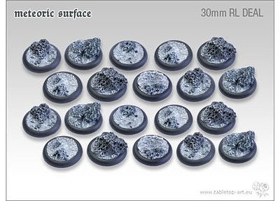 Meteoric Surface Bases - 30mm RL DEAL (20) 