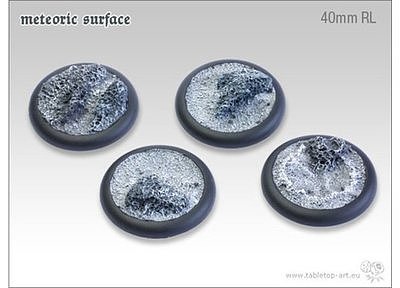 Meteoric Surface Bases - 40mm RL (2) 
