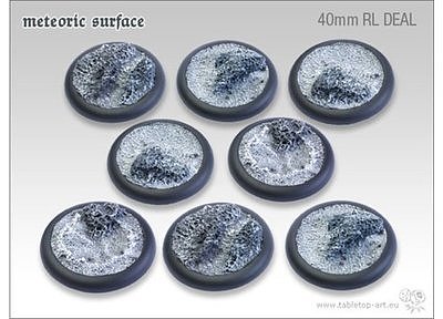 Meteoric Surface Bases - 40mm RL DEAL (8) 