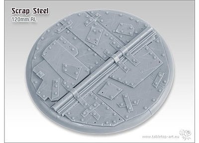 Scrap Steel Bases - 120mm RL 1 