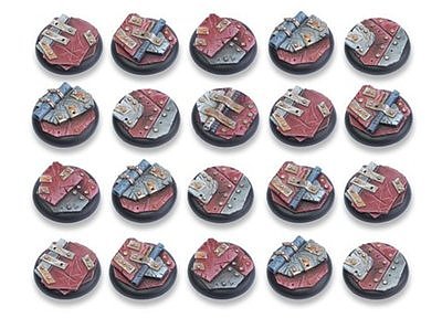 Scrap Steel Bases - 30mm RL DEAL (20) 