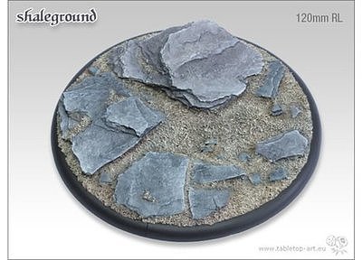 Shaleground Bases - 120mm RL 