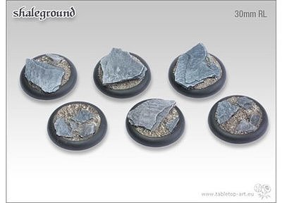 Shaleground Bases - 30mm RL (5) 