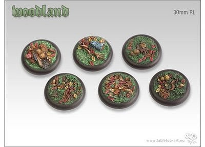 Woodland Bases - 30mm RL (5) 