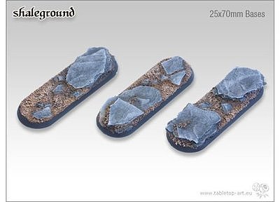 Shaleground Bases - 25x70mm (3) 